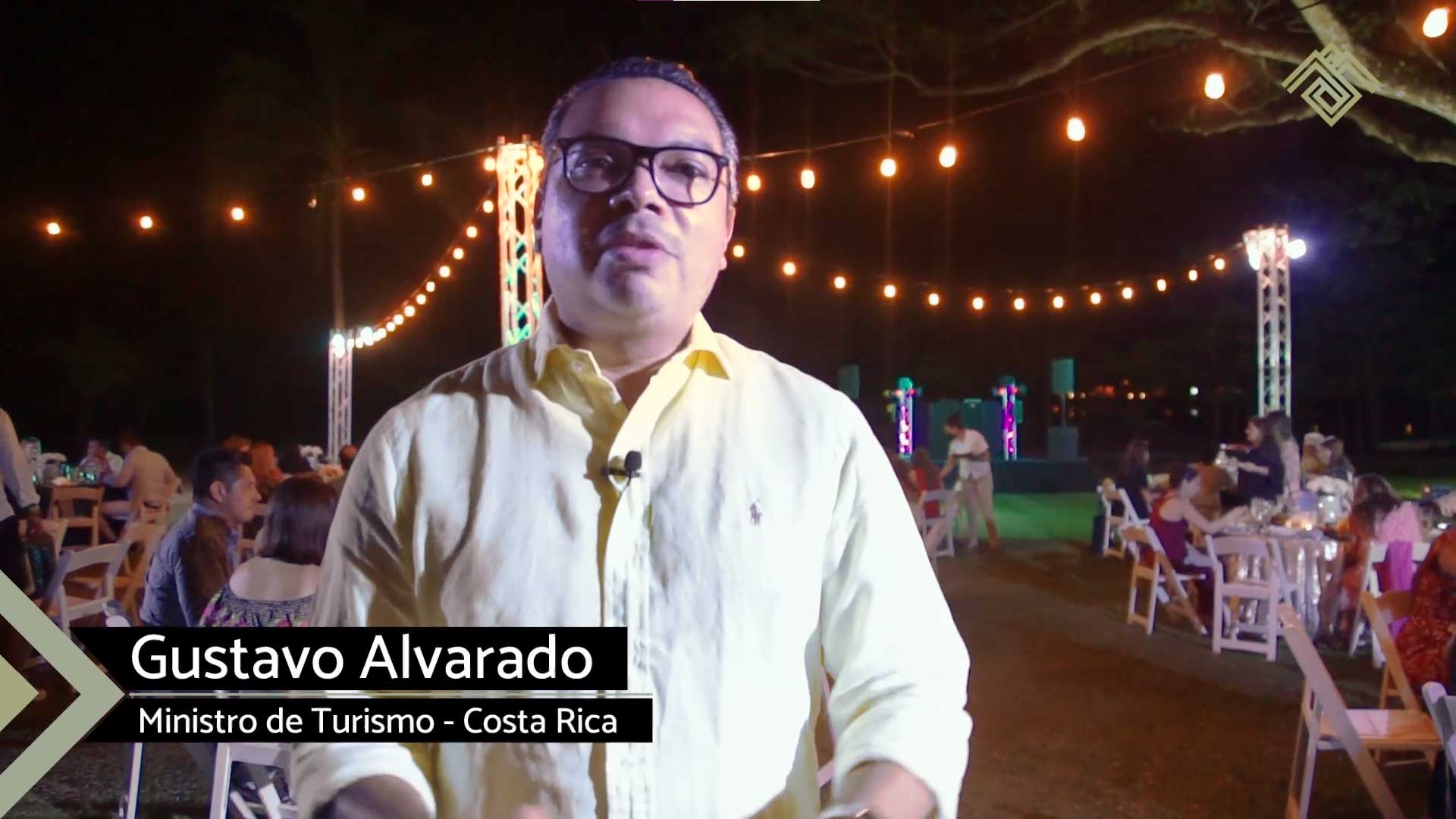 Gustavo Alvarado - Ministro de Turismo - Costa Rica